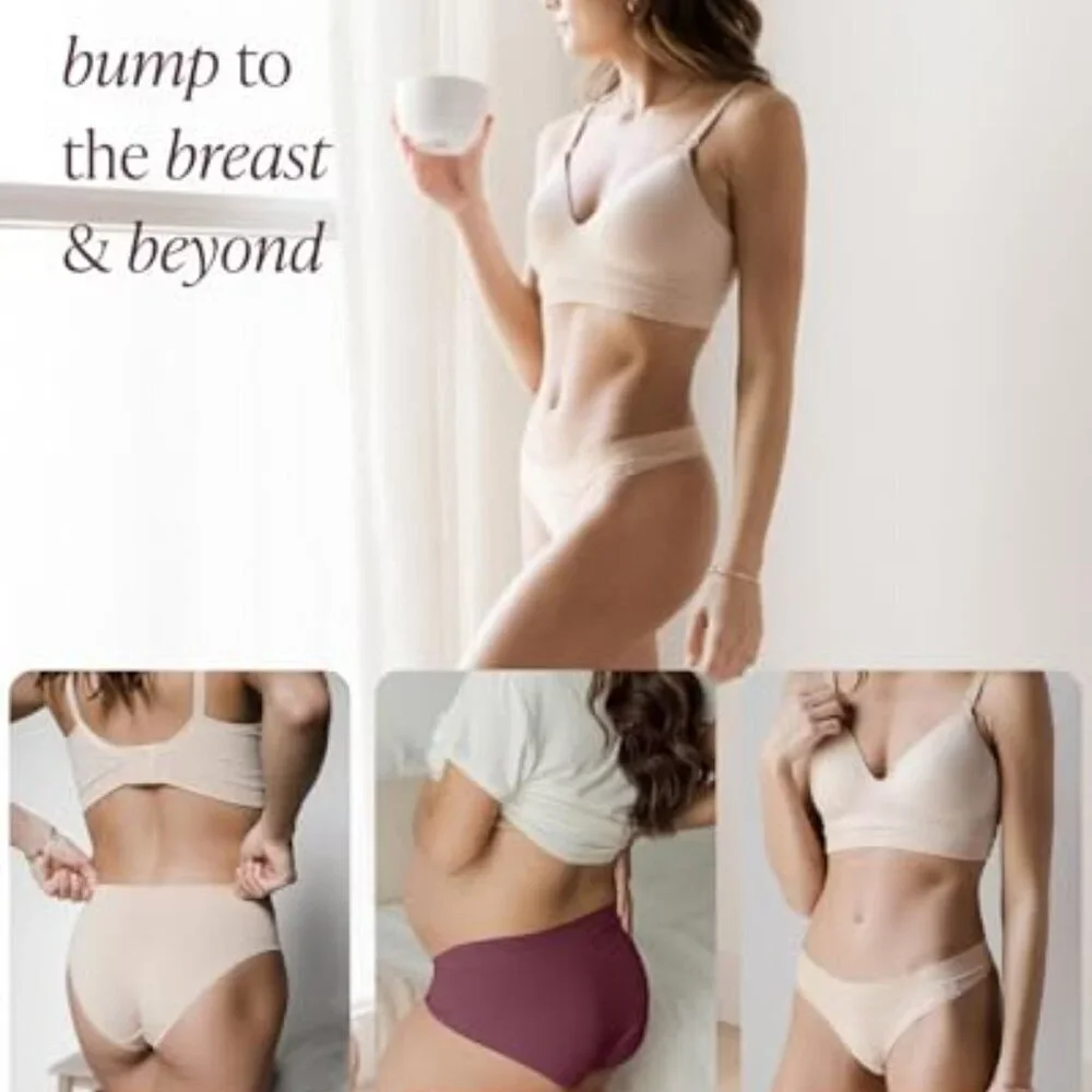 Postpartum Maternity Thong Panty 5-Pack Sustainable Comfort